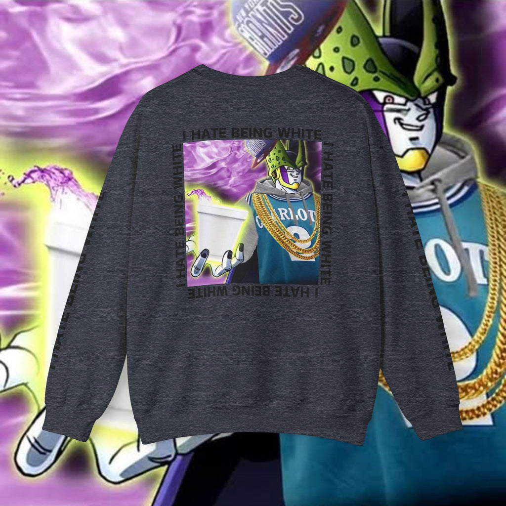 I HATE BEING WHITE - RACE TRAITOR Crewneck Sweatshirt Unisex