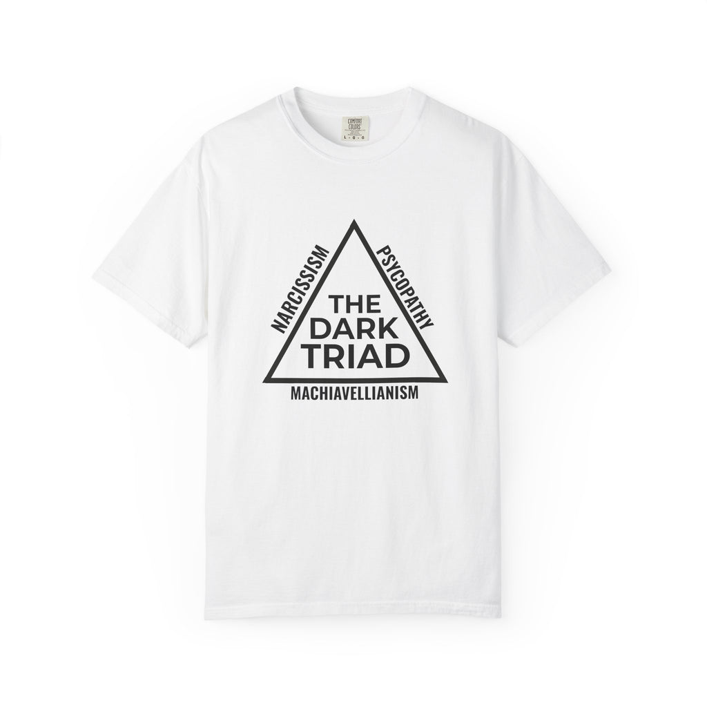 The Dark Triad Unisex Garment-Dyed T-shirt