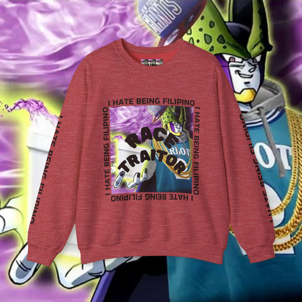 I HATE BEING FILIPINO - RACE TRAITOR Crewneck Sweatshirt Unisex