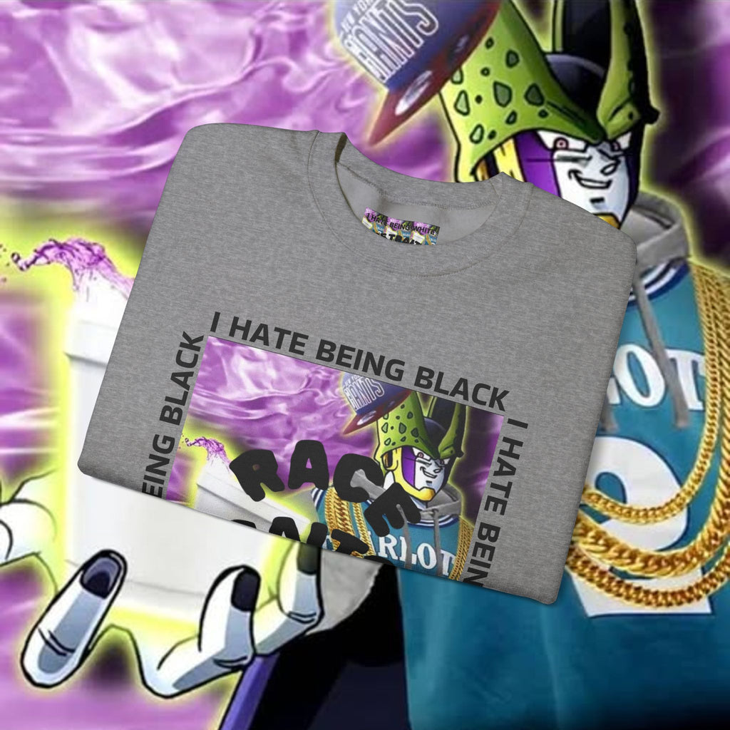 I HATE BEING BLACK - RACE TRAITOR Crewneck Sweatshirt Unisex