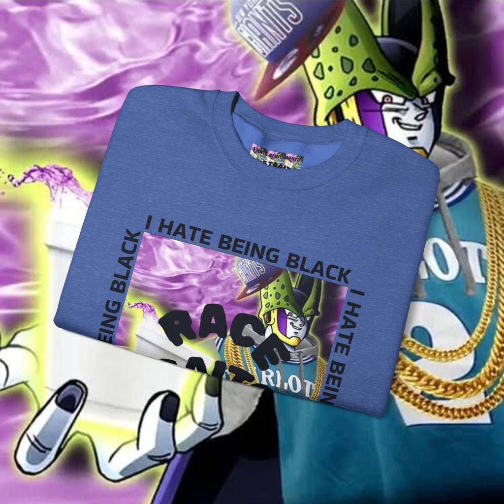 I HATE BEING BLACK - RACE TRAITOR Crewneck Sweatshirt Unisex