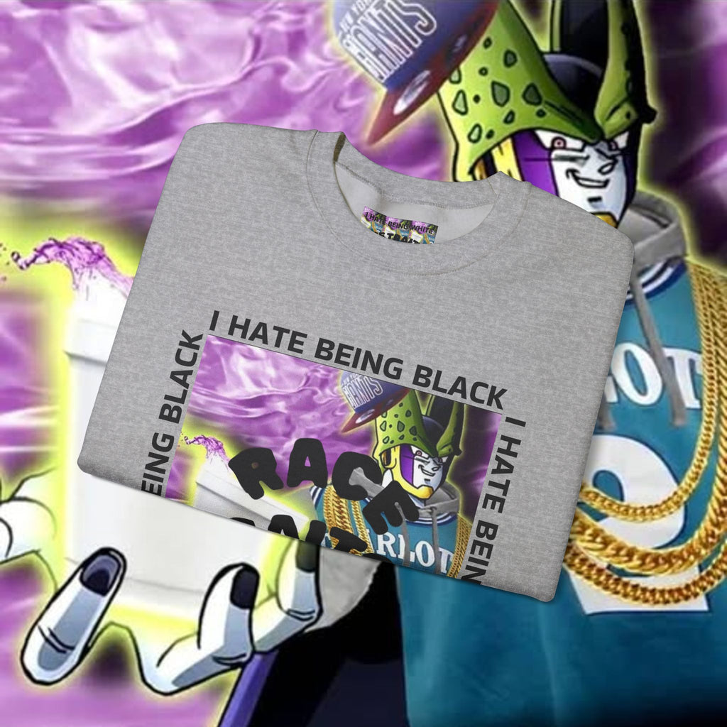 I HATE BEING BLACK - RACE TRAITOR Crewneck Sweatshirt Unisex