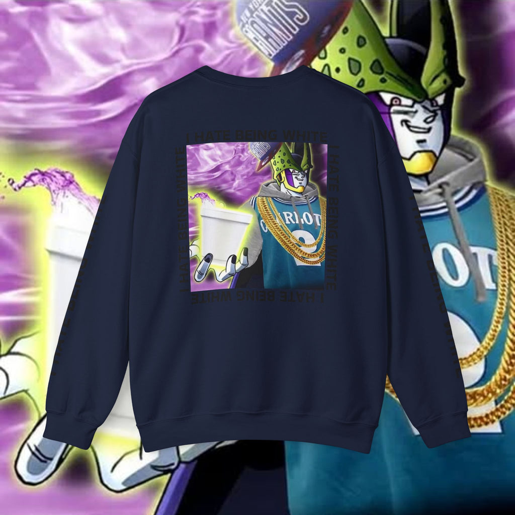 I HATE BEING WHITE - RACE TRAITOR Crewneck Sweatshirt Unisex